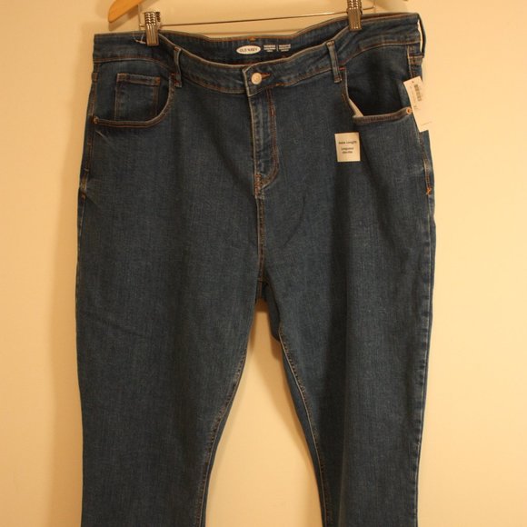 Medium wash cut bottom jeans - Picture 1 of 4
